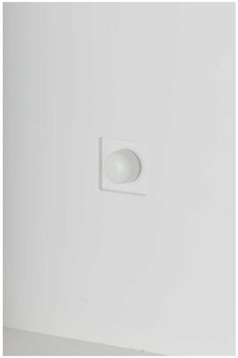 Wall Mounted Storage & Trash Bin, Alternate, color, WHITE