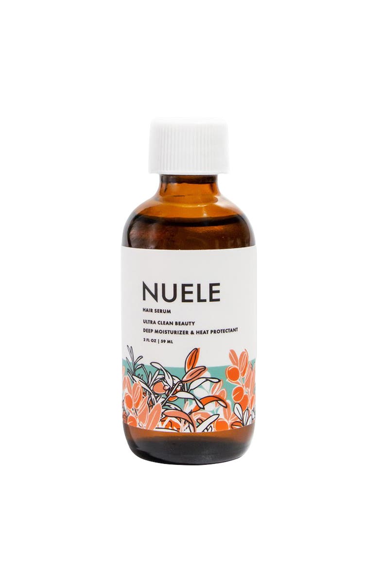 NUELE Moisturizing Hair Serum 2oz - Heat Protectant for All Hair Types, Main, color, NO COLOR