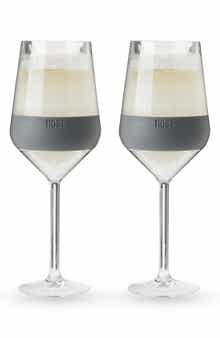 Wine Freeze Set of 2 Stemmed Wine Glasses
