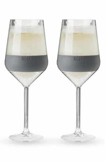 Wine Freeze Set of 2 Stemmed Wine Glasses