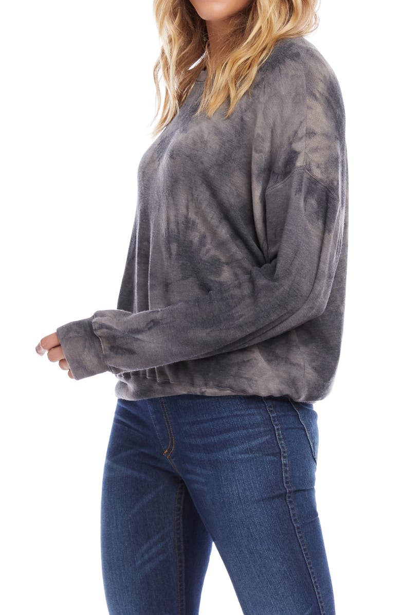 Karen Kane Tie Dye Sweatshirt, Alternate, color,