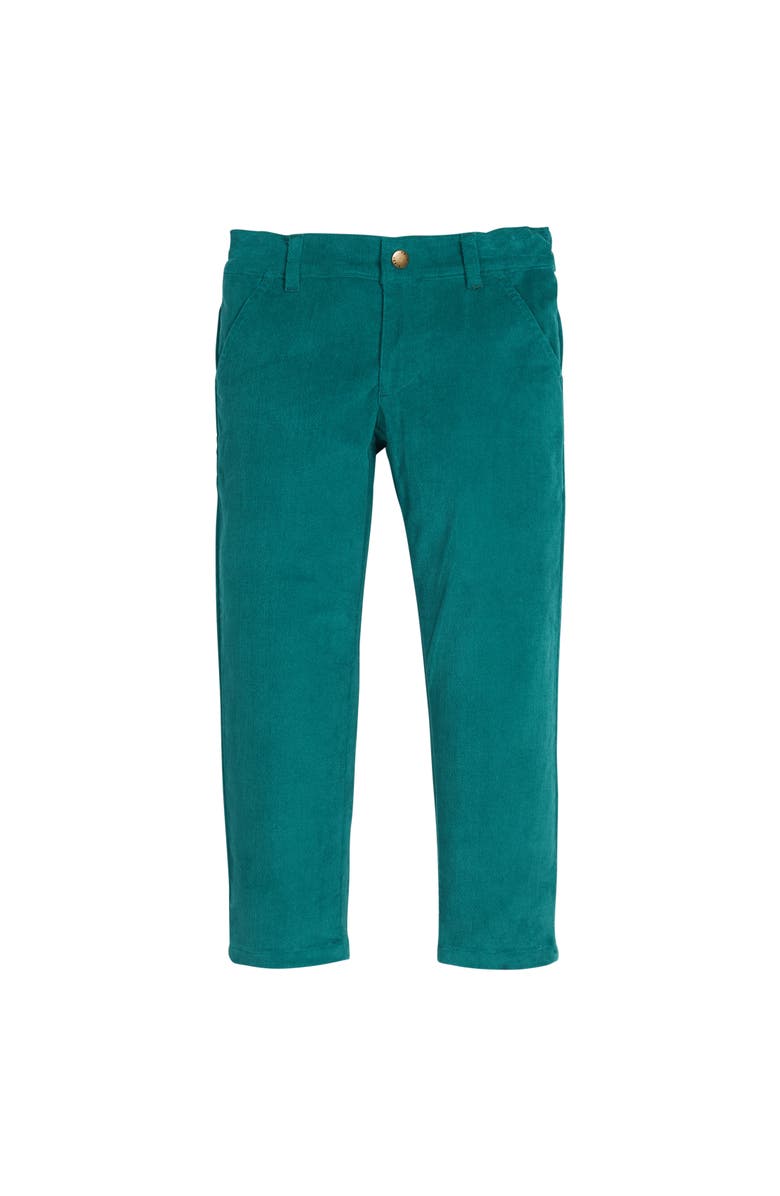 BISBY Kids' Velvet Twiggy Pants, Main, color, Peacock Velvet