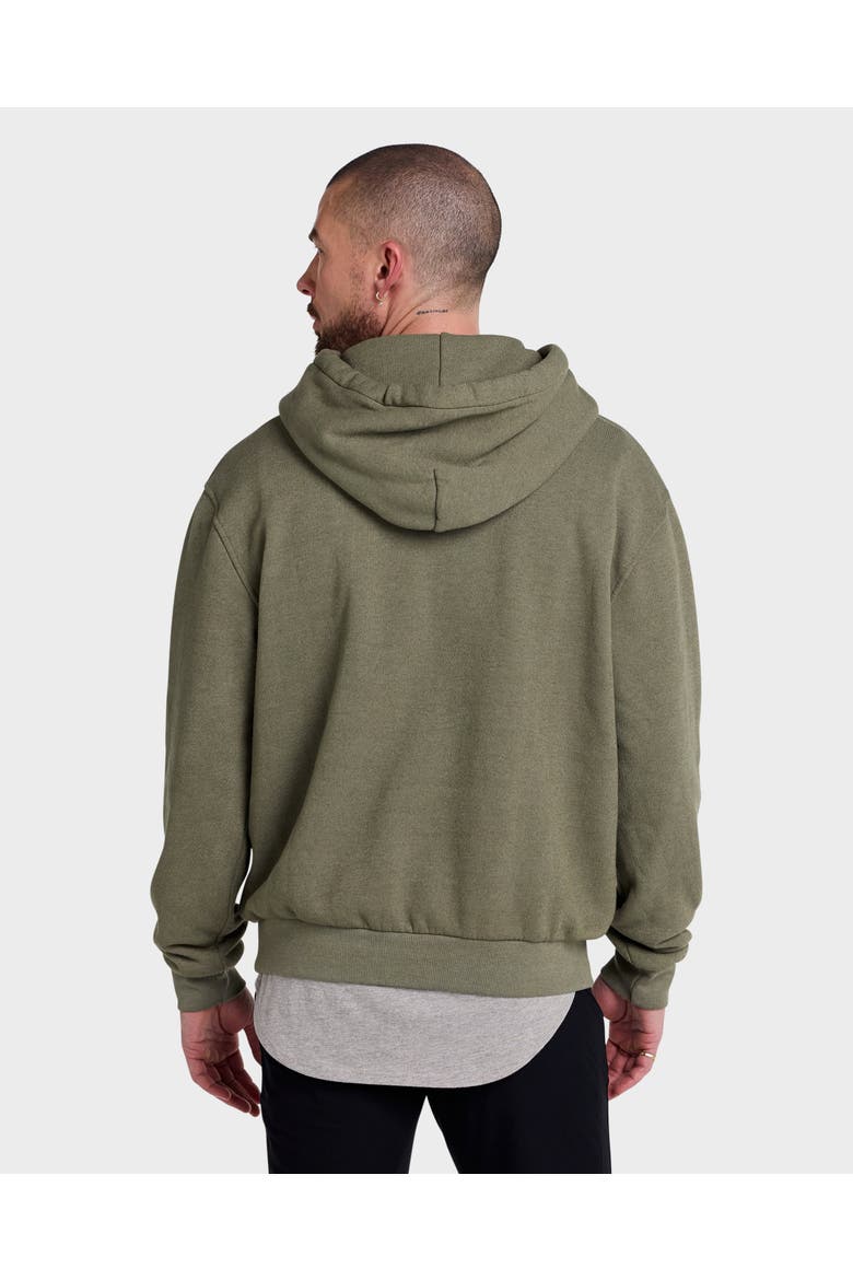 Classic Hoodie  Blanco Blend, Alternate, color, Army Green