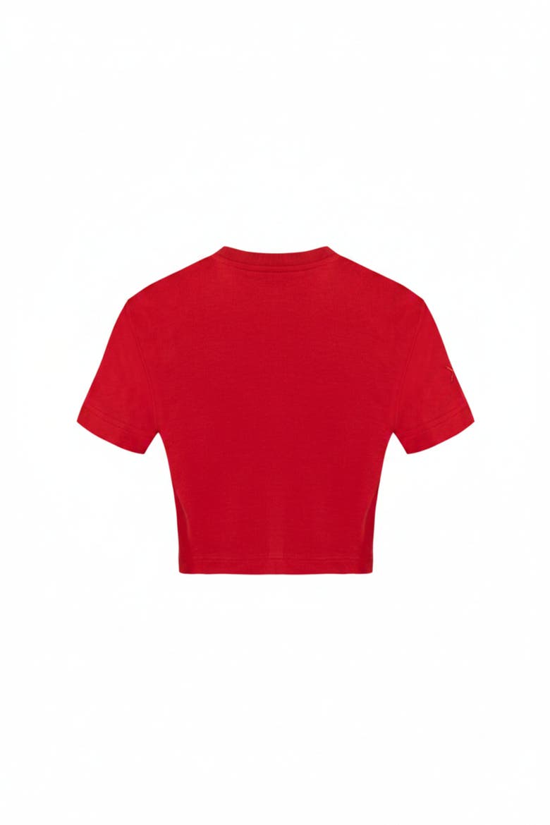 Cotton Your *Itch Shoulder Padded T-Shirt, Alternate, color, Red