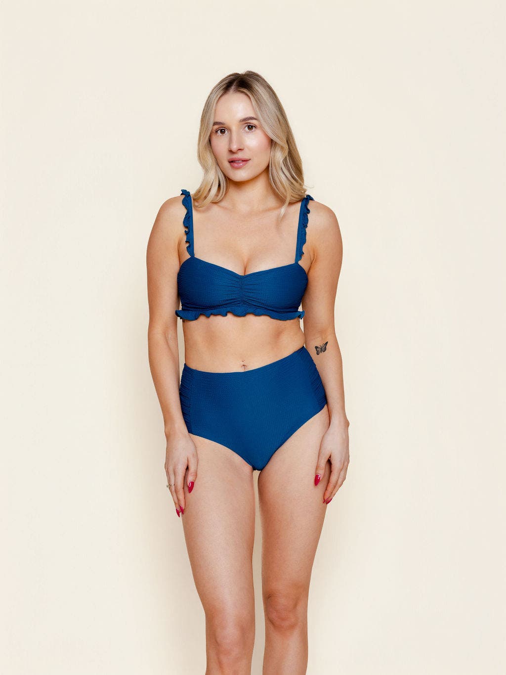 selected Navy Waffle