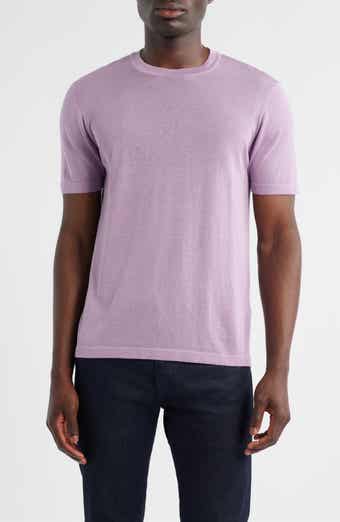 Jack Victor Wellington Cotton & Silk Crewneck T-Shirt