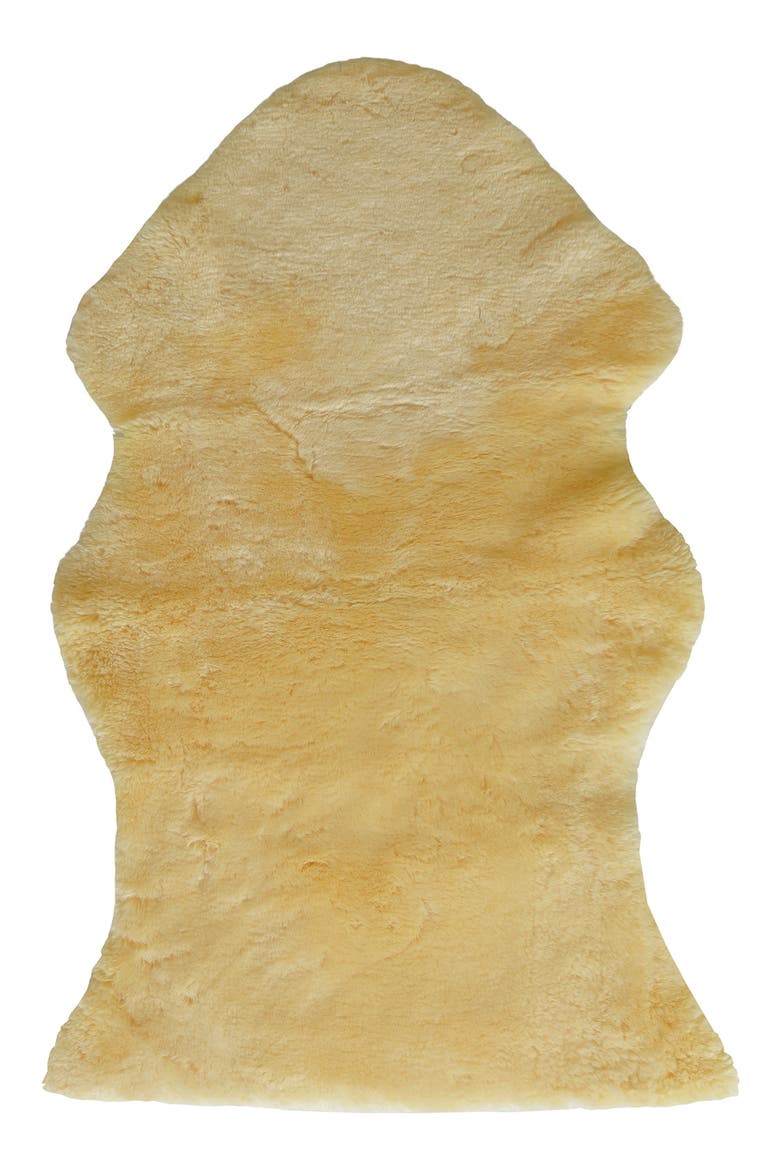 Medical Genuine Sheepskin Shearling Pelt 24" x 48" - Natural, Main, color, NATURAL