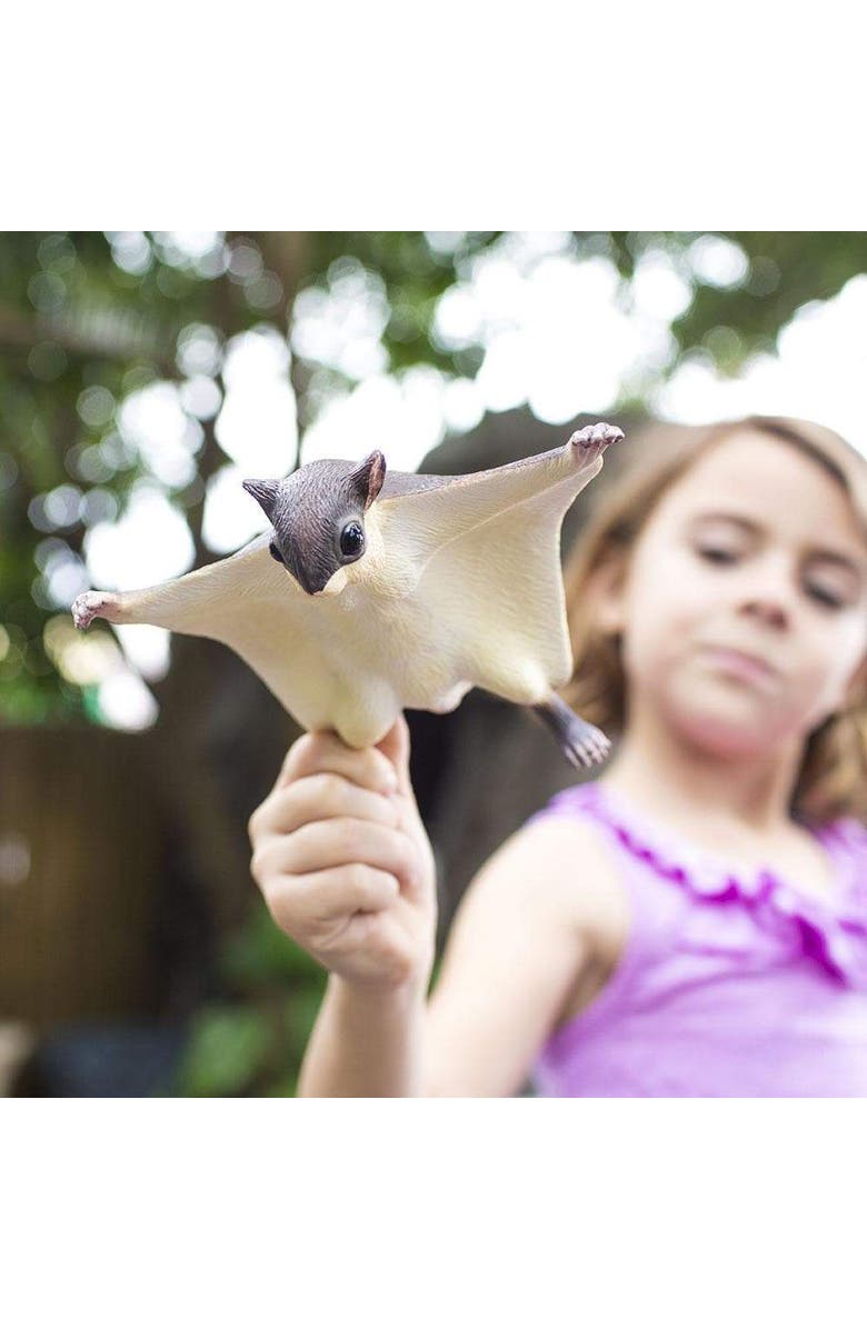 Safari Ltd. Flying Squirrel Toy, Alternate, color, NO COLOR