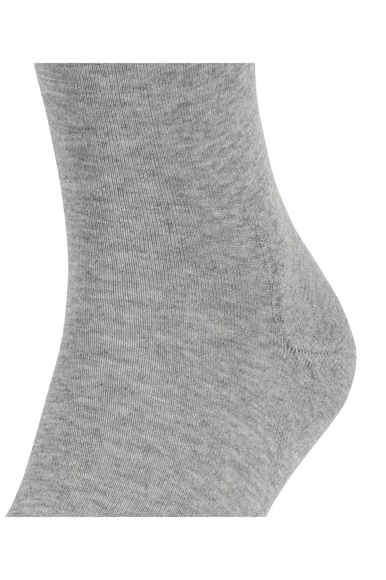 Gender Inclusive Run Crew Socks, Alternate, color, LIGHT GREY