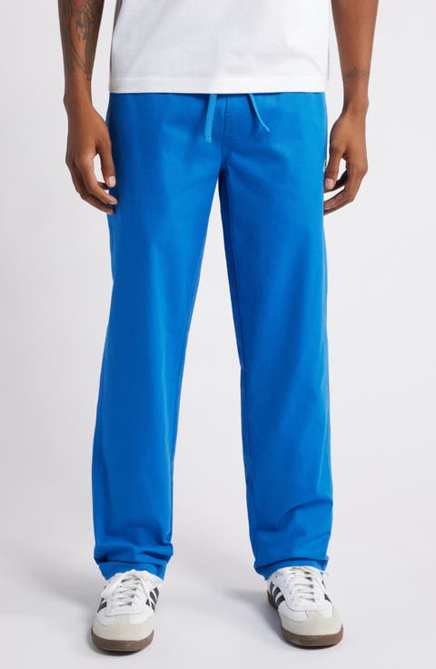 Prep Flat Front Twill Drawstring Pants