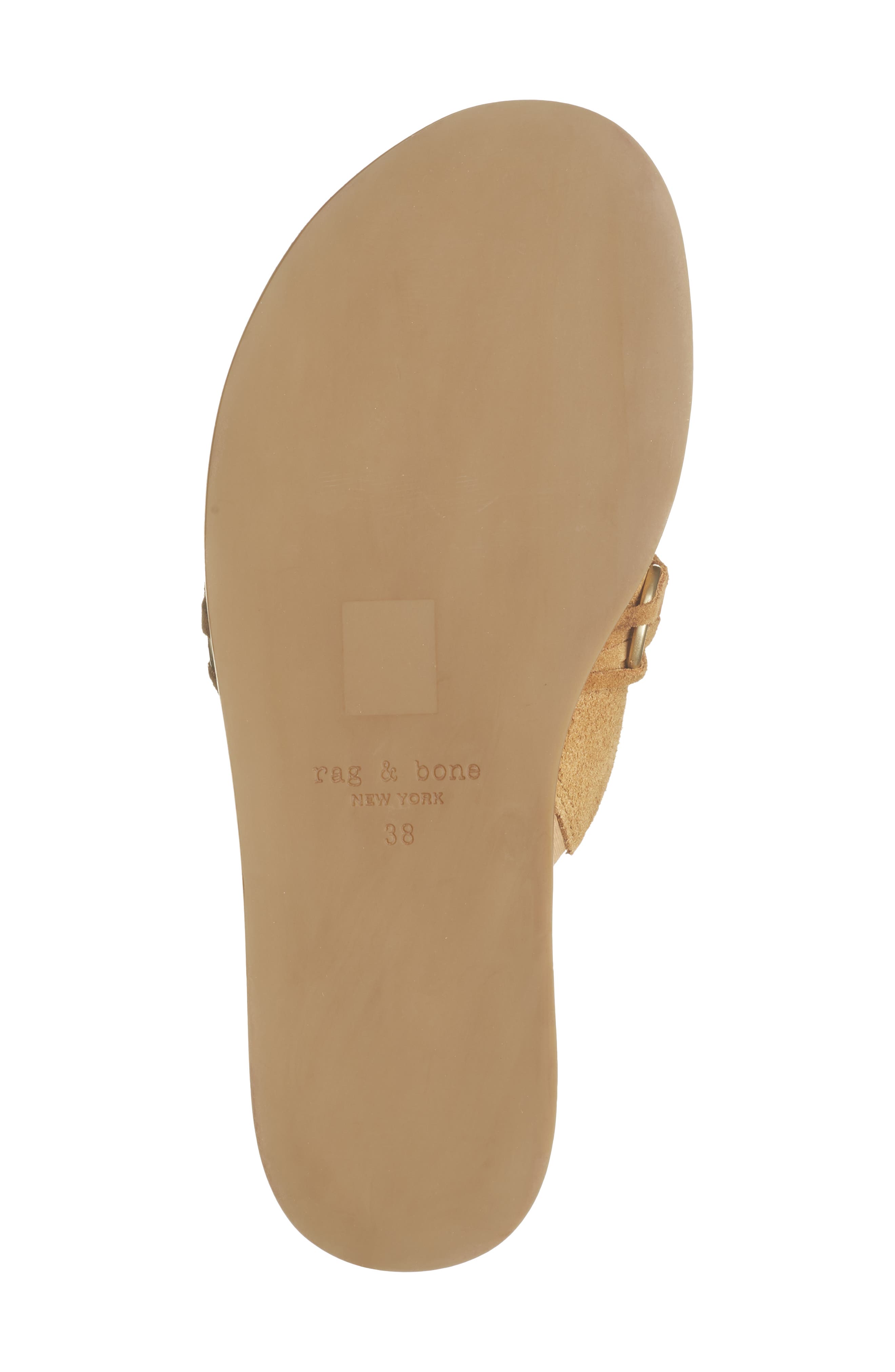 rag & bone Beau Chain Slide Sandal, Alternate, color, 