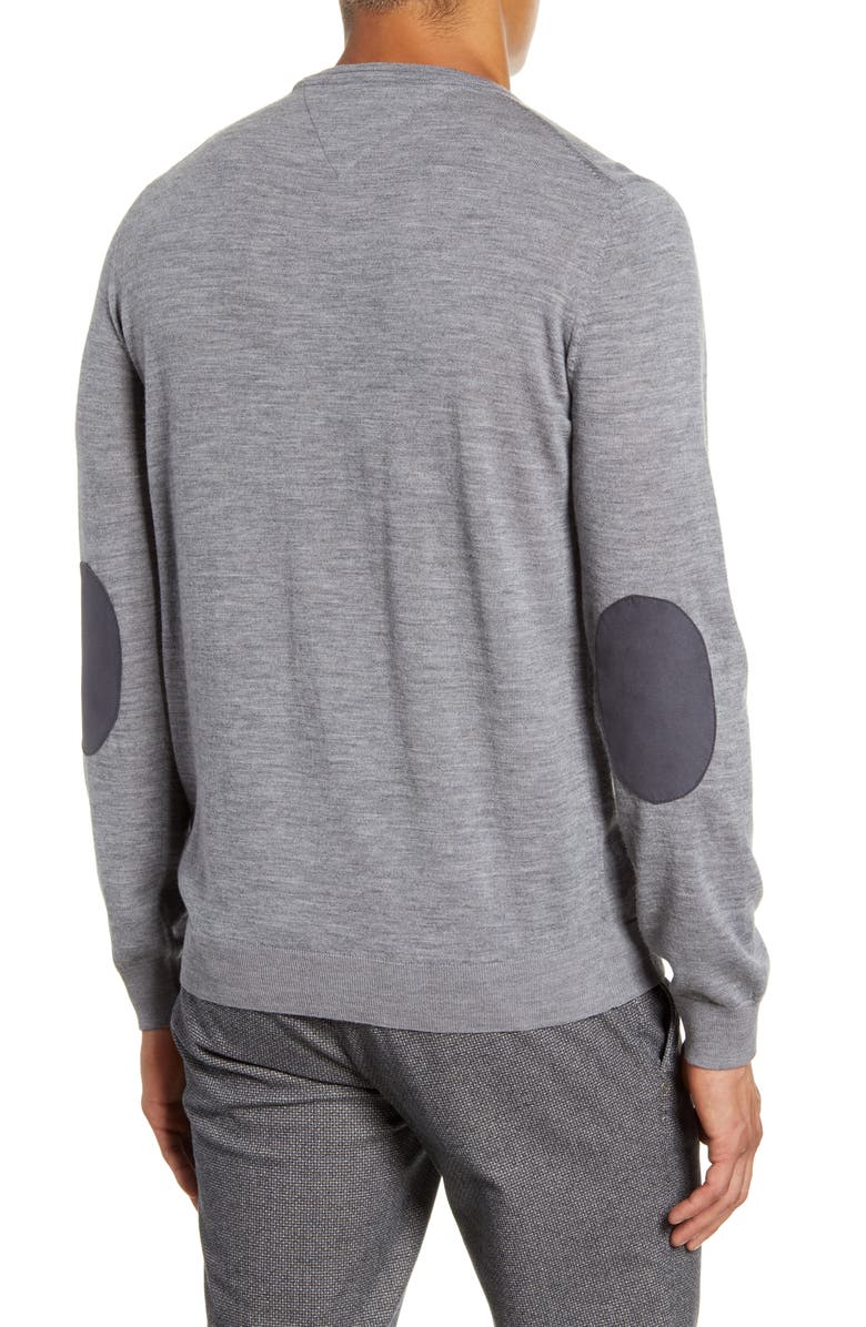 Brax Rick Crewneck Merino Wool Sweater, Alternate, color,