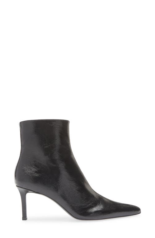 Mango Valle Pointed Toe Bootie In Black