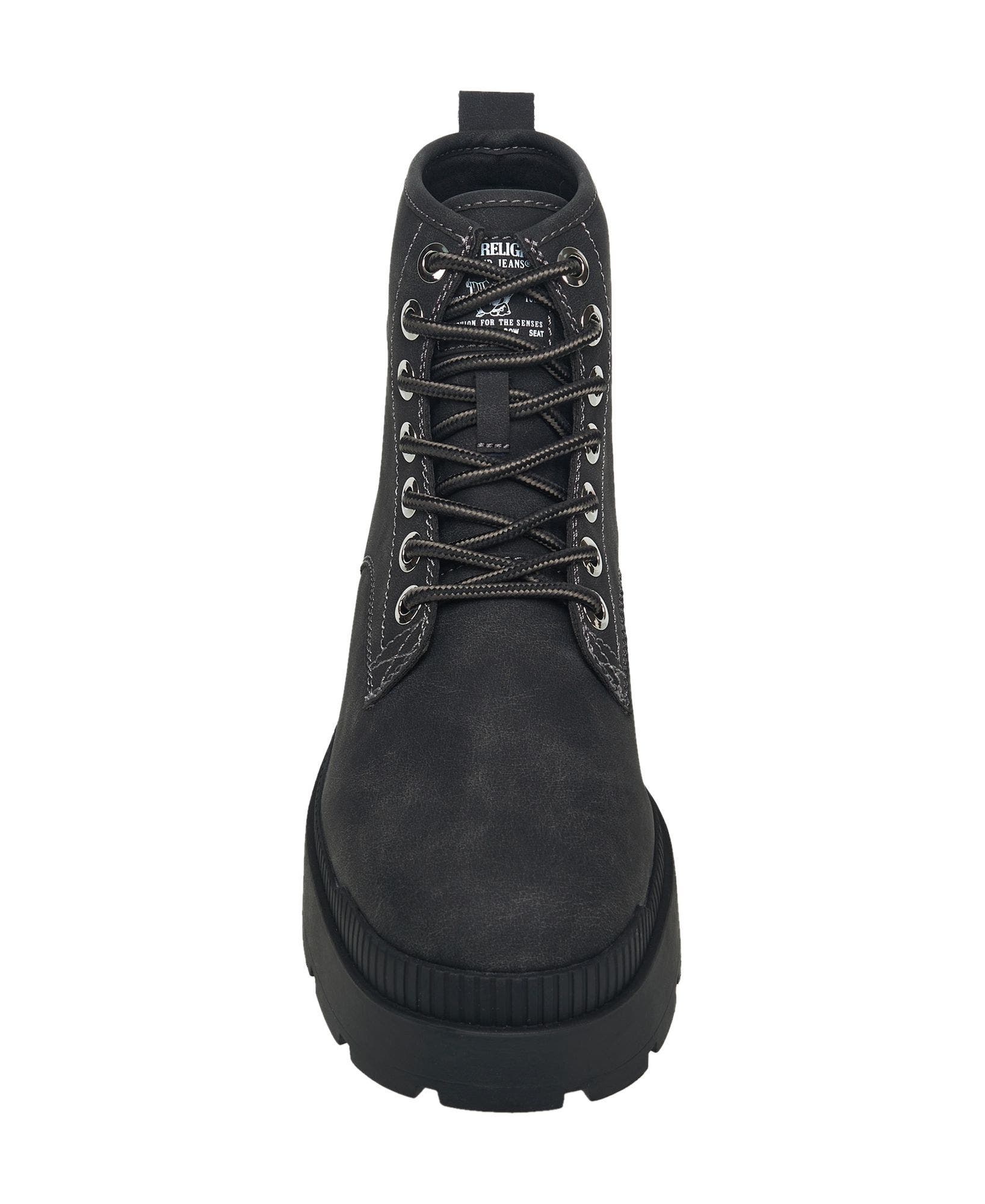 Jackson Horseshoe Logo Boot, Alternate, color, Black