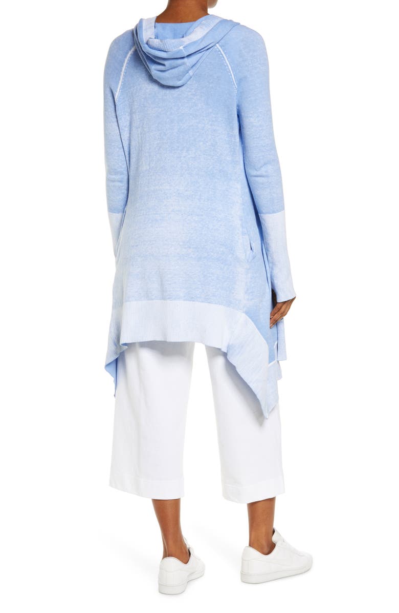 Blanc Noir Huntress Hooded Cardigan, Alternate, color,