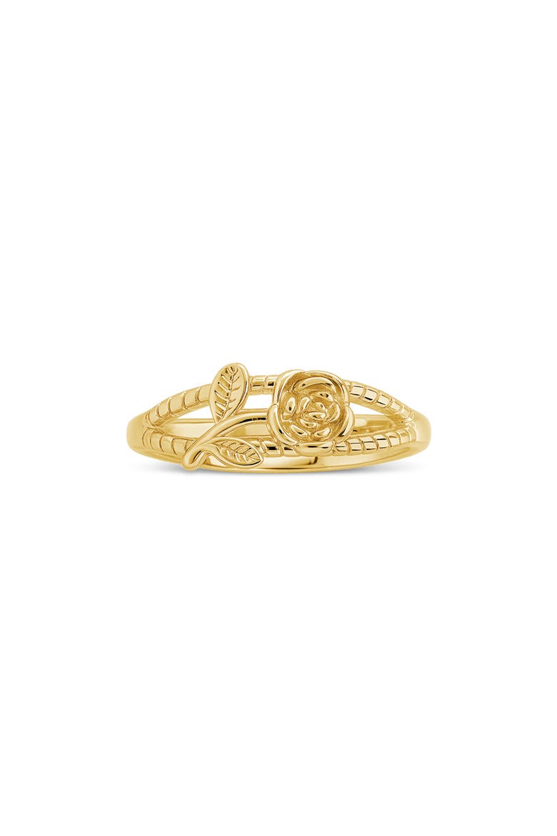 Flower Knot Ring, Alternate, color, GOLD