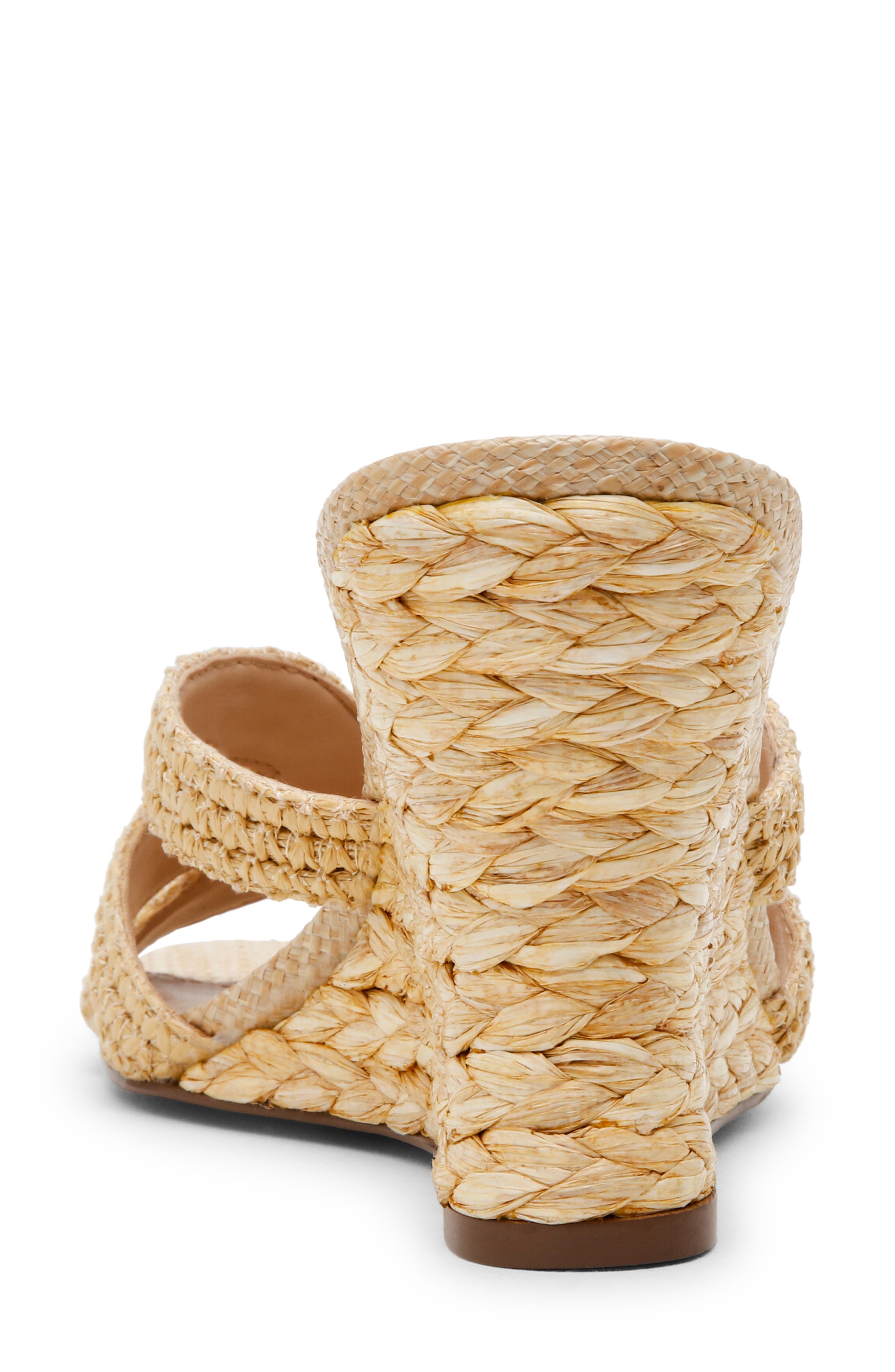 Winona Wedge Sandal, Alternate, color, NATURAL