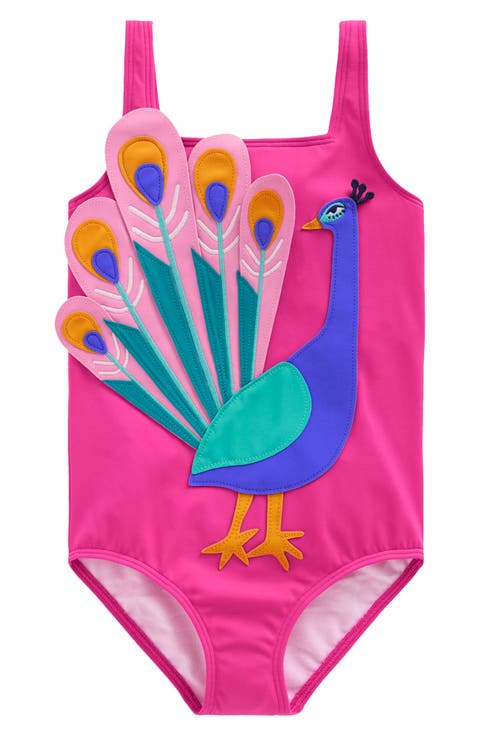 Kids' Appliqué One-Piece Swimsuit (Toddler, Little Kid & Big Kid)