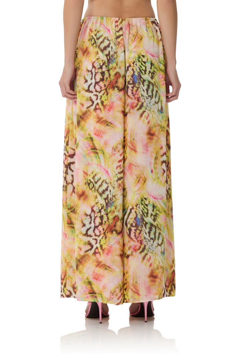 Ivan Printed Wide Leg Drawstring Pants, Alternate, color, PINK SHELL SWIRL