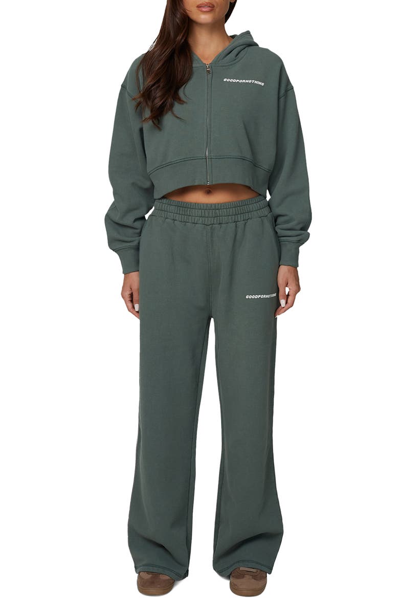 Good For Nothing Vintage Tonal Baggy Jogger, Alternate, color, Green