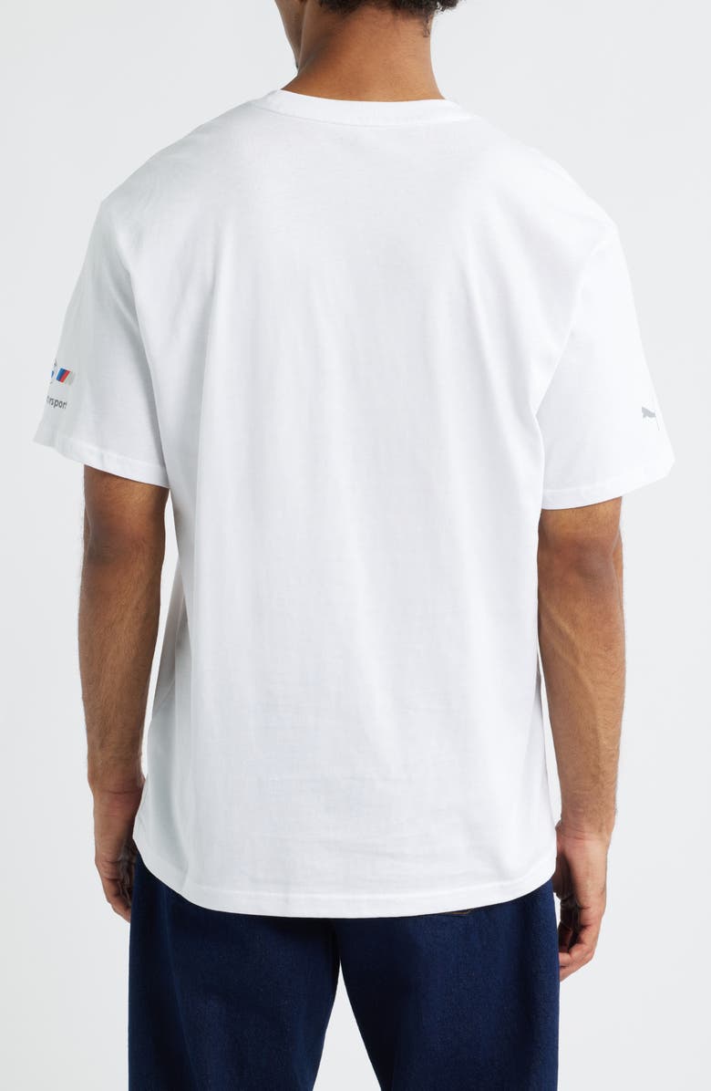 PUMA BMW M Motorsport 2 Vintage Graphic T-Shirt, Alternate, color, Puma White