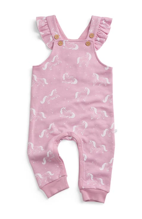 Unicorn Frill Dungarees (Baby)