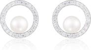 SPLENDID PEARLS Freshwater Pearl Stud Earrings