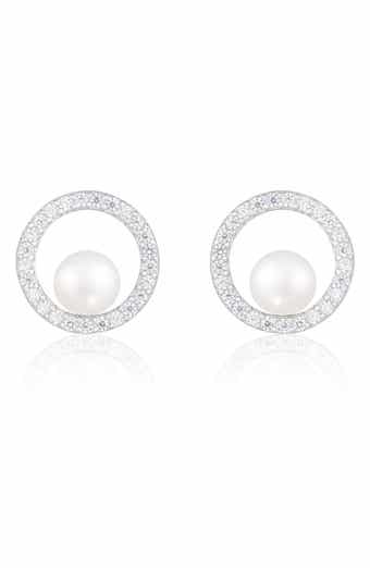 SPLENDID PEARLS Freshwater Pearl Stud Earrings