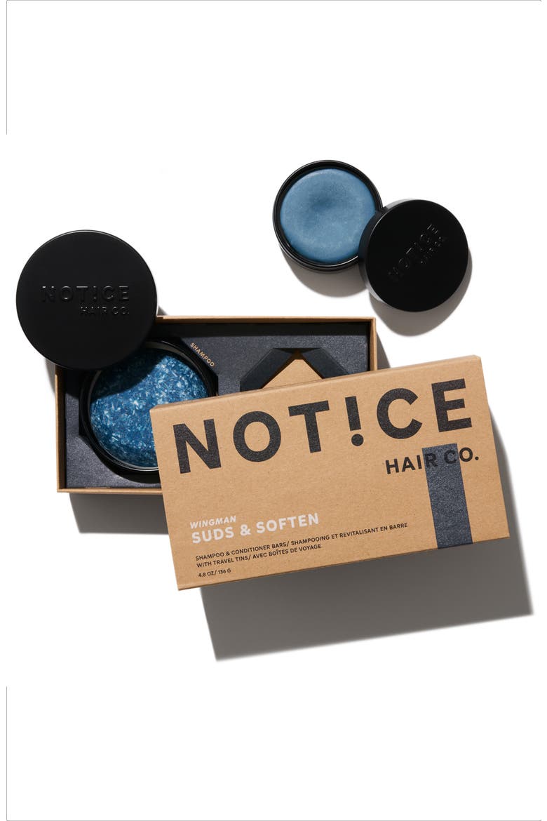 Wingman Shampoo & Conditioner Bar Travel Set, Main, color, n/a