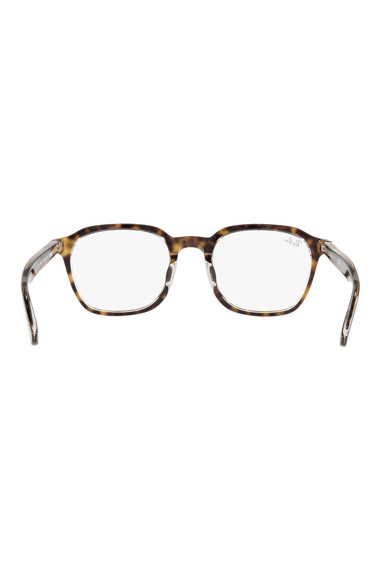 52mm Square Optical Glasses, Alternate, color, BROWN