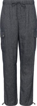 Cinq à Sept Crislin Linen & Cotton Cargo Jogger