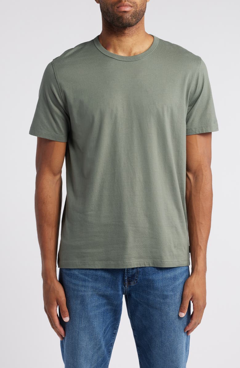 AG Bryce Crewneck T-Shirt, Main, color, Hunter Sage