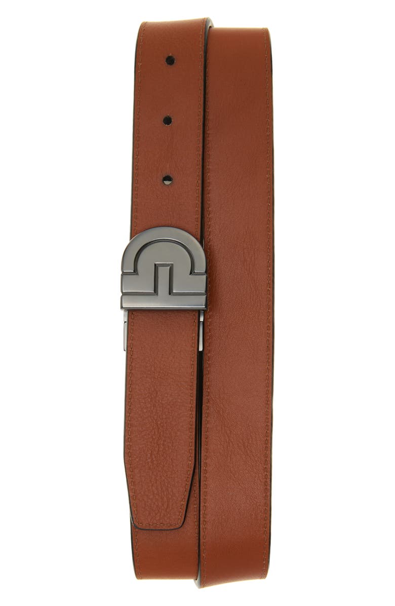 Cole Haan 32mm Reversible Logo Plaque Buckle Belt, Alternate, color, 