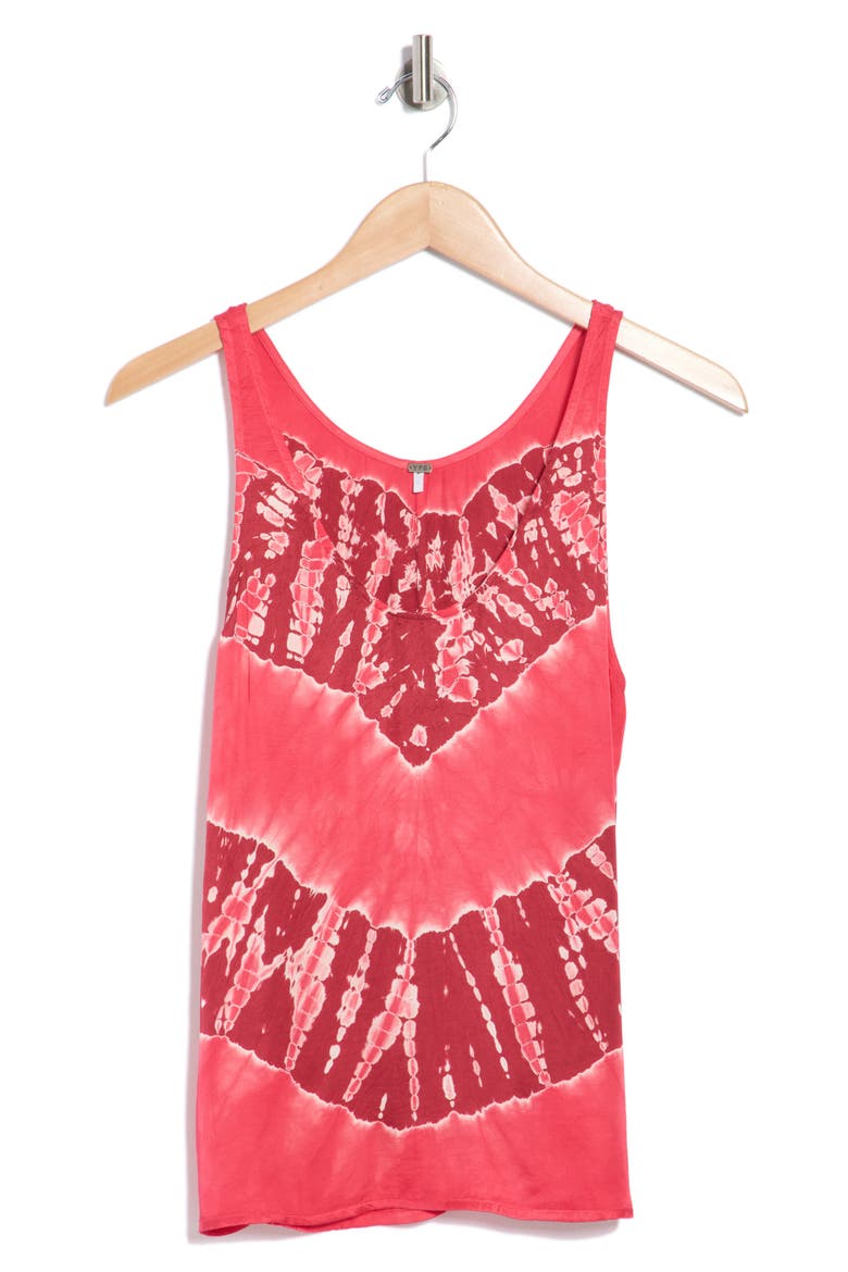 Nari Satin Tank, Main, color, RED LIBRA WASH
