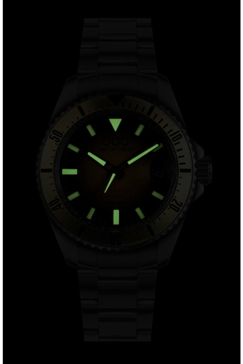 Automatico Quaranta Bracelet Watch, 40mm, Alternate, color, SAND