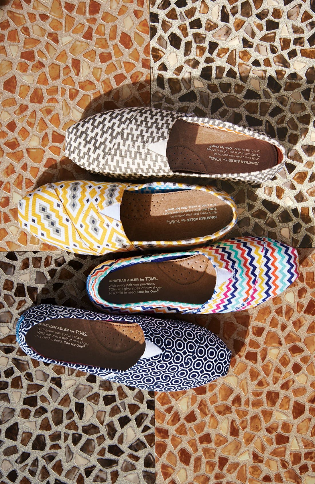 'Classic - Jonathan Adler' Slip-On, Alternate, color, DARK GEOMETRIC