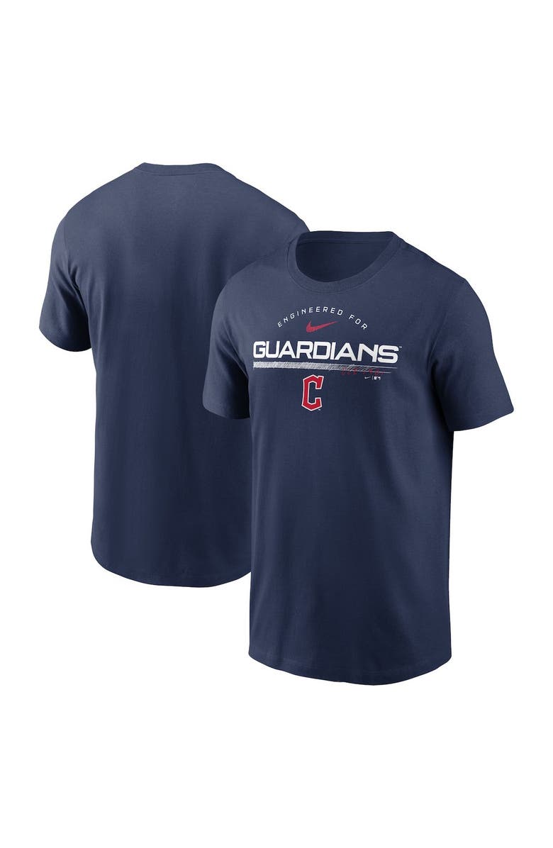 Nike Men's Nike Navy Cleveland Guardians Team Engineered Performance T-Shirt, Main, color, 