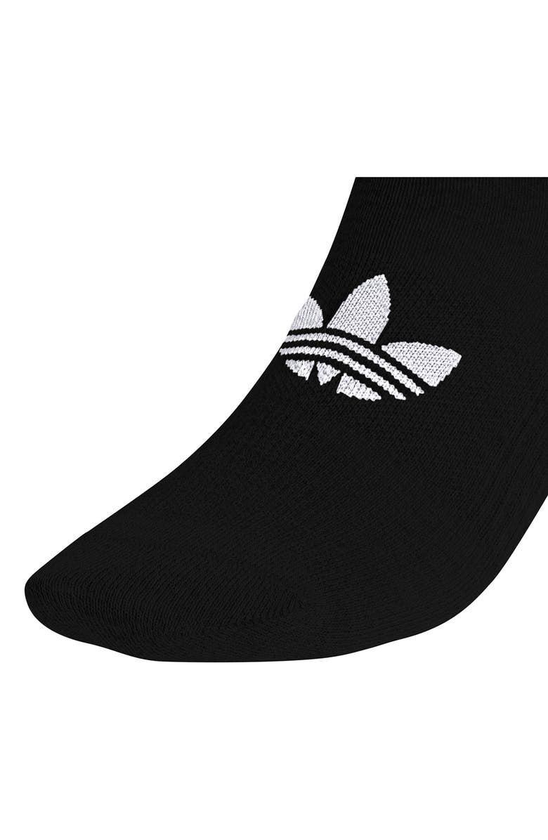 adidas Assorted 6-Pack Superlite No-Show Socks, Alternate, color, Black/ White/ Grey