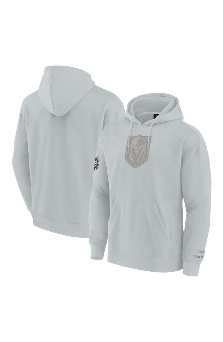 FANATICS Men's Fanatics Gray Vegas Golden Knights Elements Pace Pullover Hoodie, Alternate, color, Gray