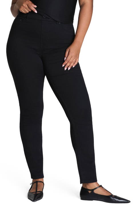 SPANXshape™ Pull-On Skinny Jeans 2.0 (Hartwell Wash) (Regular, Petite, Petite Plus, Plus)