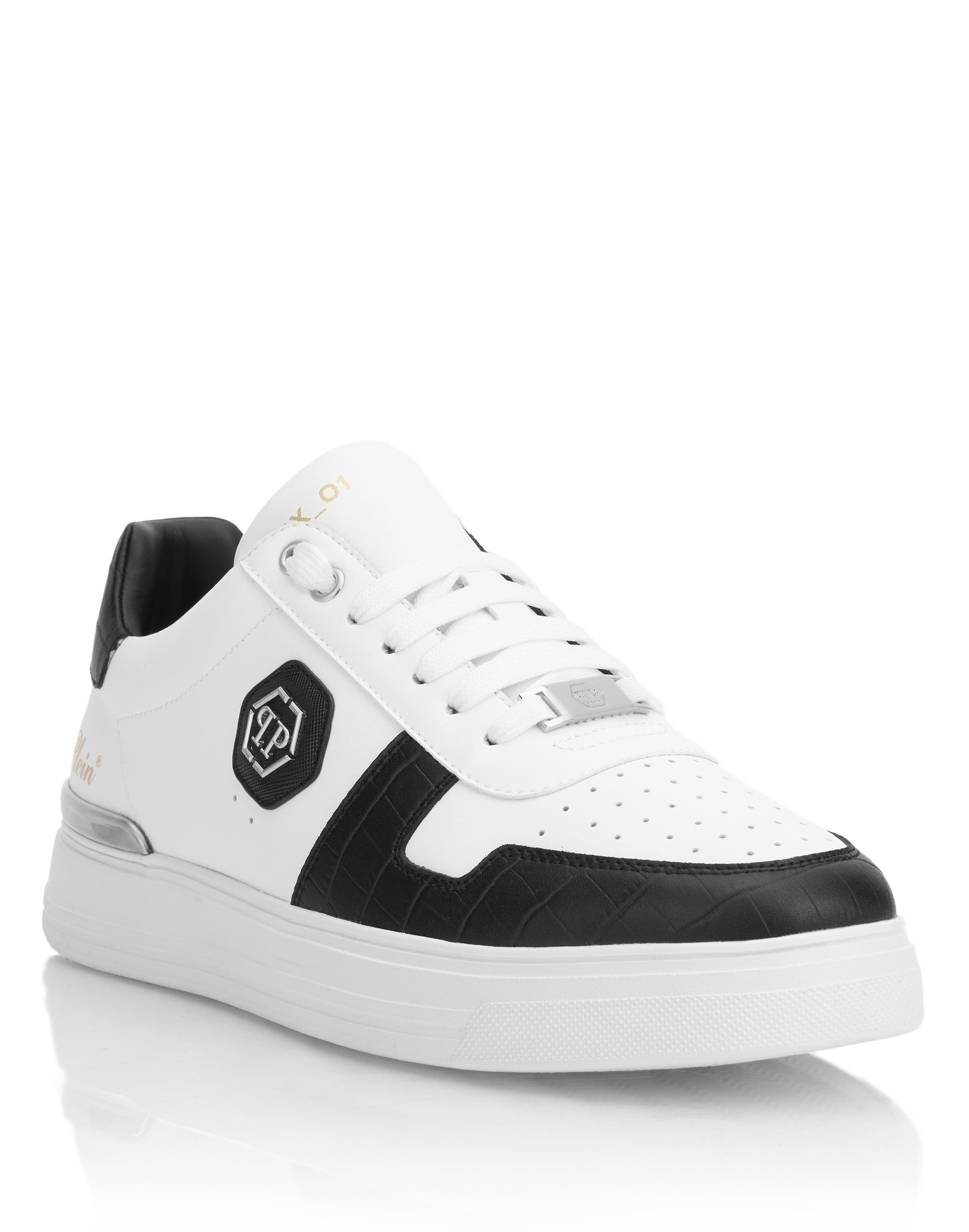 white/black