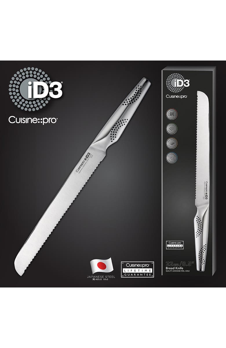 Cuisine::pro<sup>®</sup> iD3<sup>®</sup> 8.5" Bread Knife, Alternate, color, Silver