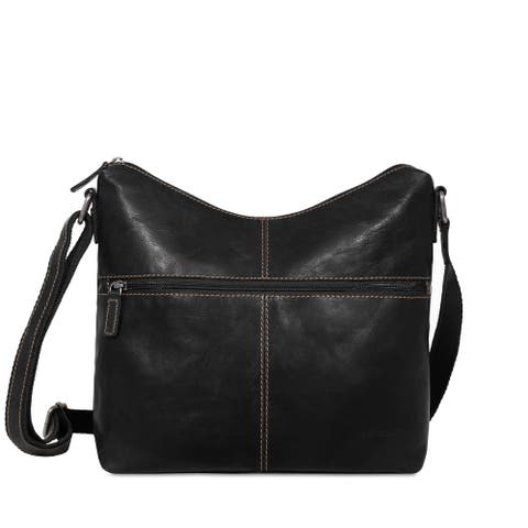 Voyager Uptown Hobo Bag w/Large Front Pocket