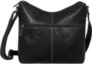 JACK GEORGES Voyager Uptown Hobo Bag w/Large Front Pocket
