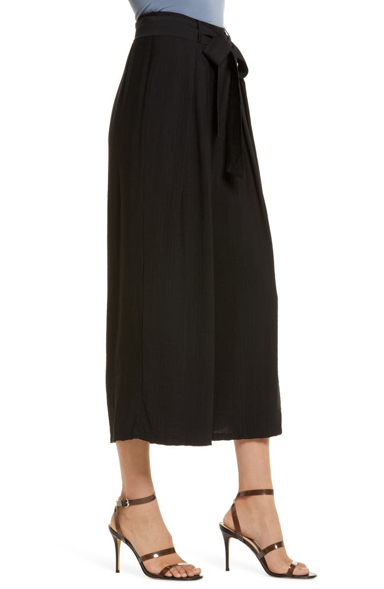 All in Favor Belted Wide Leg Pants, Alternate, color, 