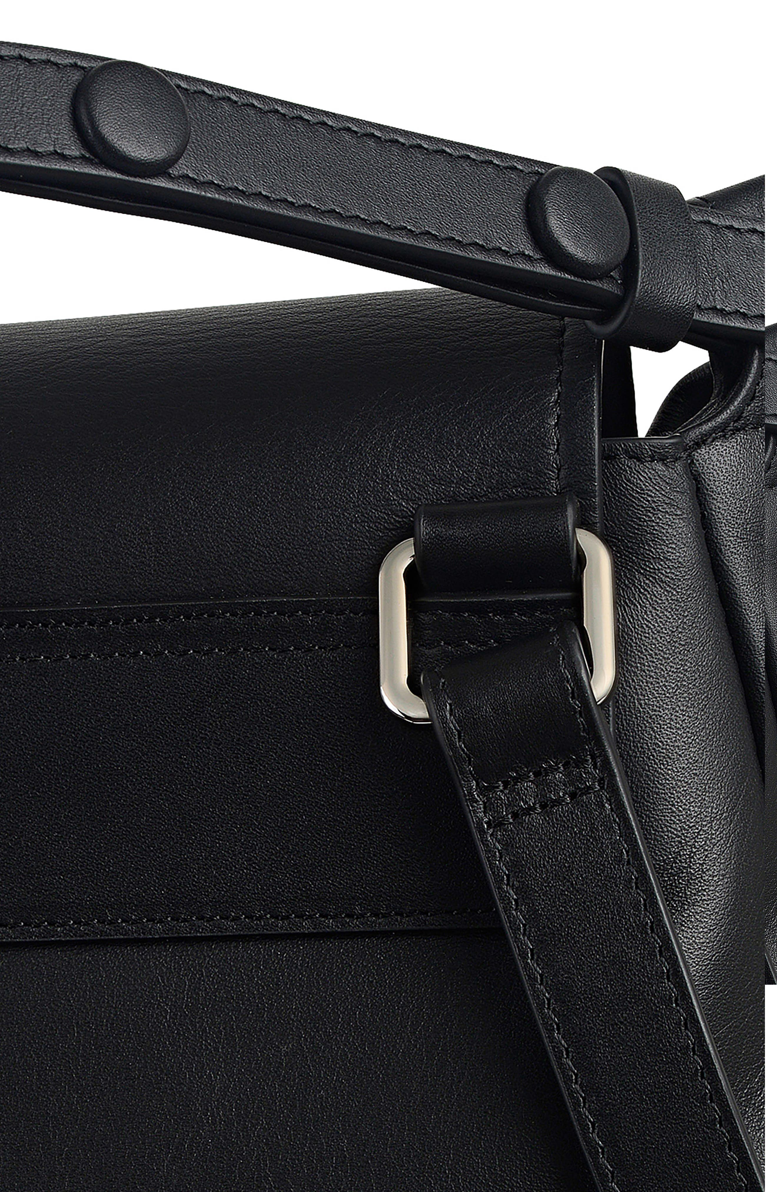 Radley The Medium Portobello Leather Backpack, Alternate, color, Black