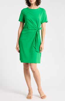Faux Wrap Dress