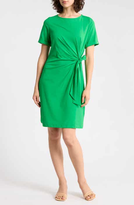 Faux Wrap Dress