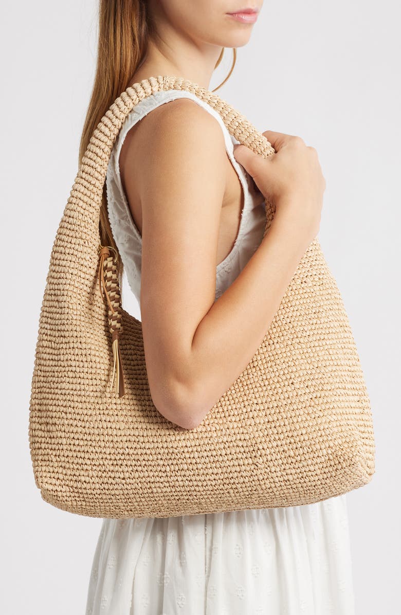 Loeffler Randall Willow Hobo Bag, Alternate, color, Natural