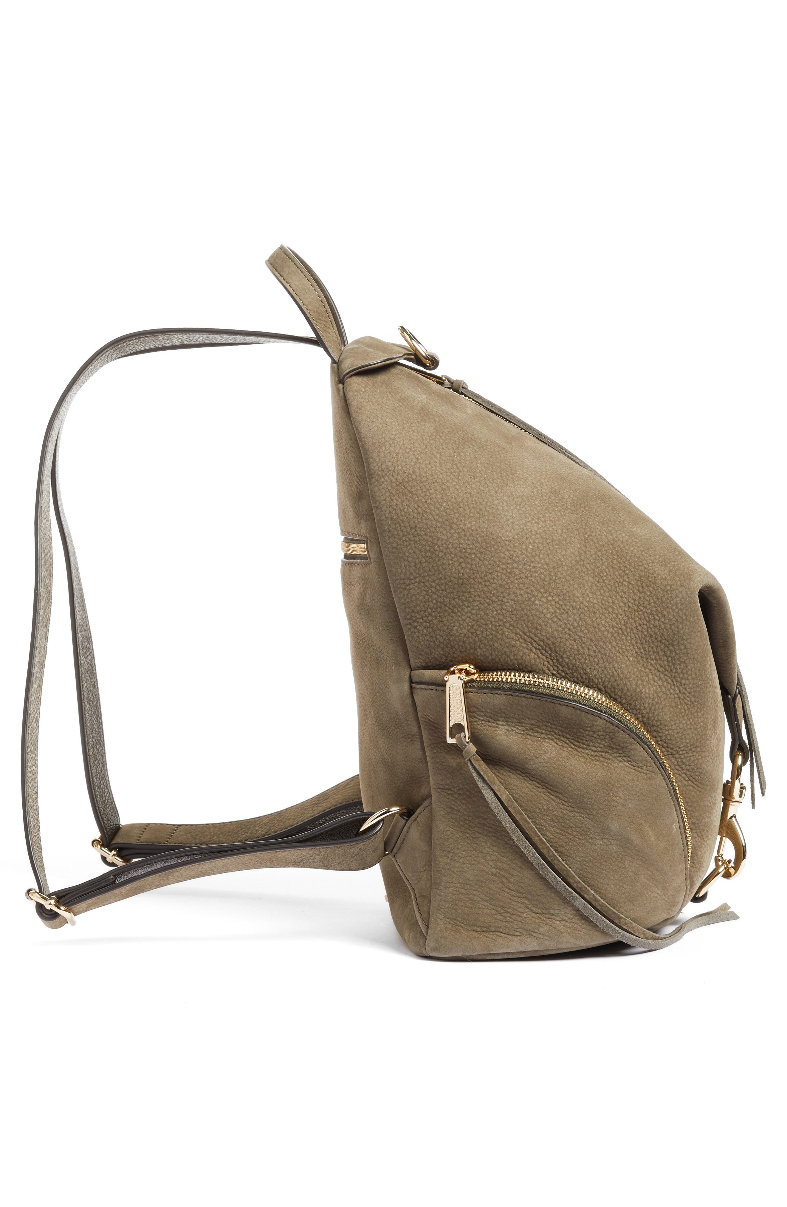 Rebecca Minkoff Julian Nubuck Backpack, Alternate, color, 